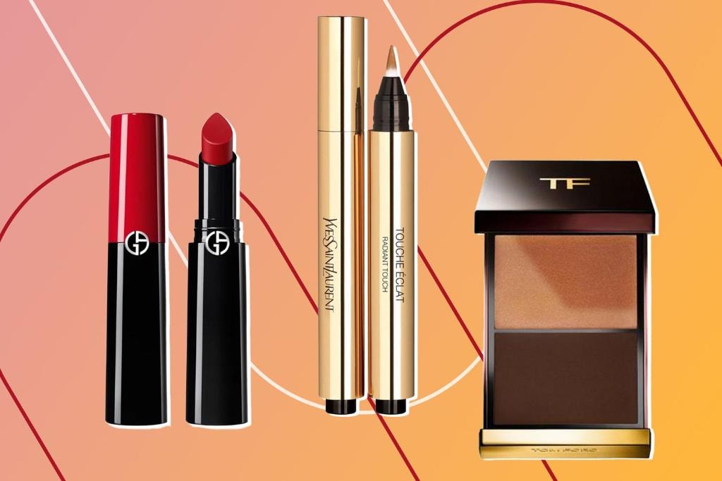 Luxury makeup products collection